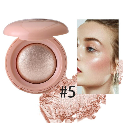 (02) Face Highlight Contour Palette Shimmer Natural Illuminating Profile Modifying Makeup Kit 1
