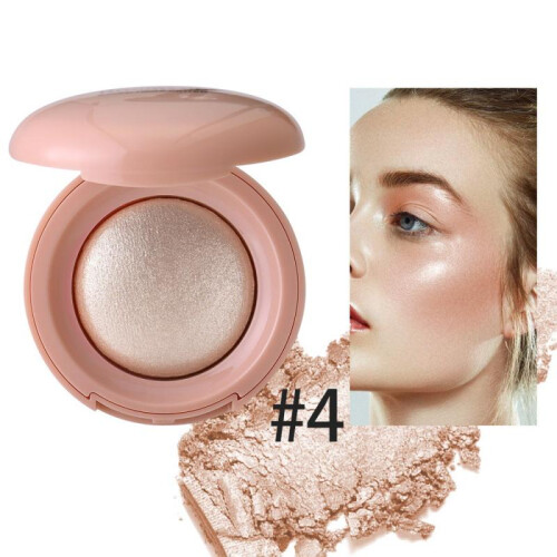 (02) Face Highlight Contour Palette Shimmer Natural Illuminating Profile Modifying Makeup Kit 2