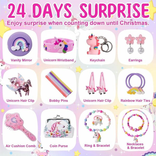 Calendario de Adviento Unicornio 1