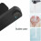 Rubinetto per lavabo con acqua calda e fredda, colore nero. 2
