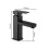Rubinetto per lavabo con acqua calda e fredda, colore nero. 3