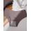 Dames slipje met effen driehoekjes·Multicolor·L 3