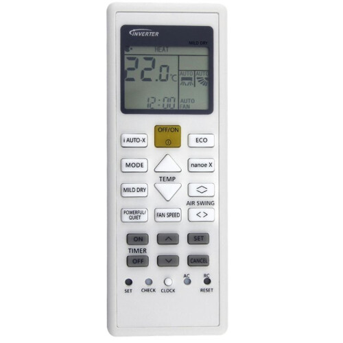 Replace AC Remote Control A75C16330 for  Air Conditioner A/C Remote Control