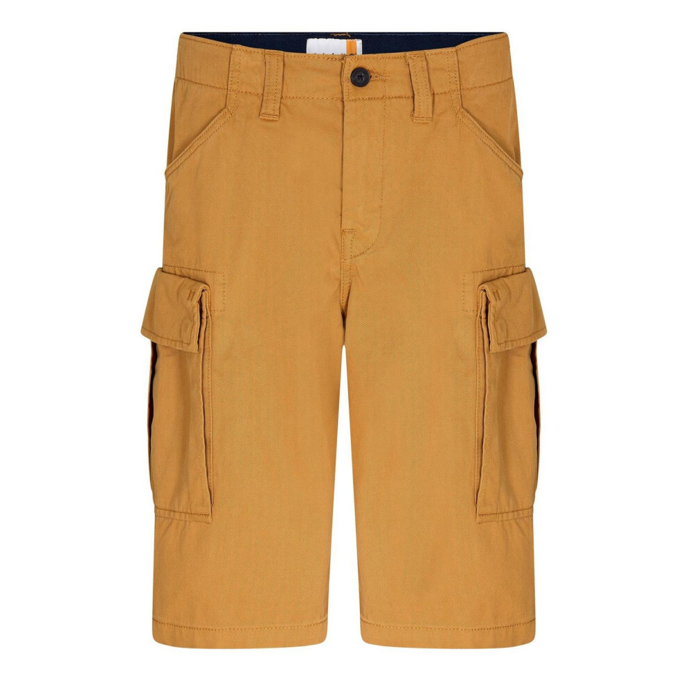 Timberland (30R, Wheat) Mens Regular Cargo Shorts Multicoloured