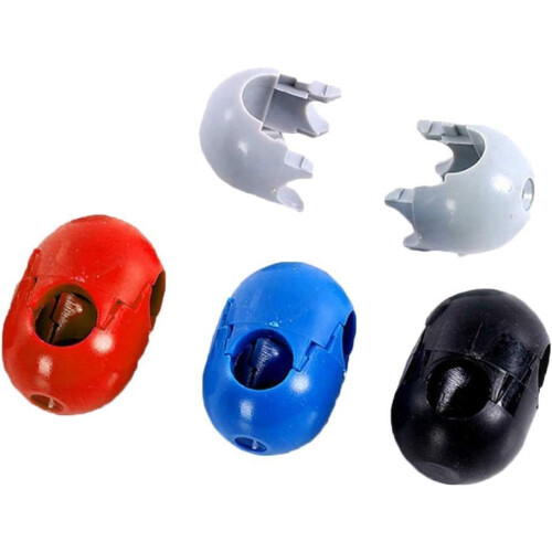 16mm plastrep kopplingsspänne - 5 pack för gungset klätterrep utomhuslek 2