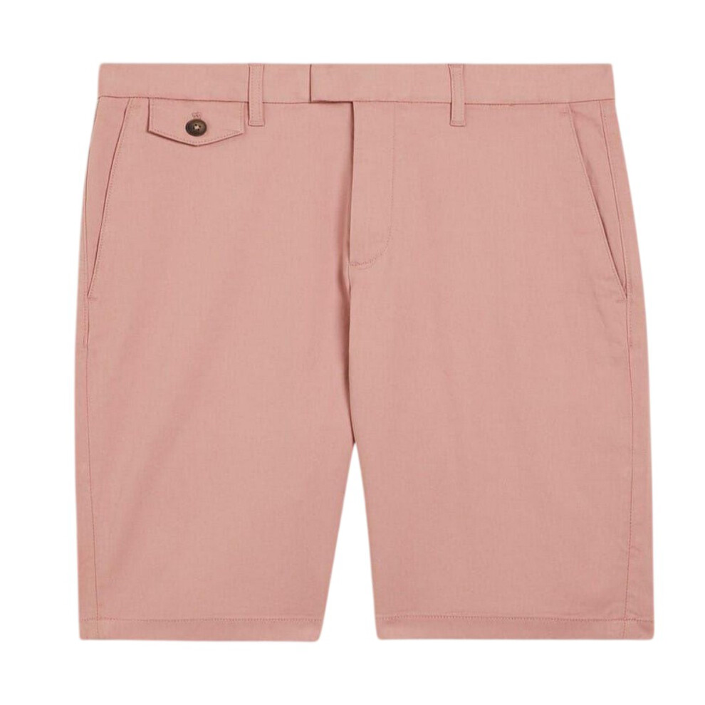 Ted Baker (48R, Mid ) Mens Chino Shorts Pink
