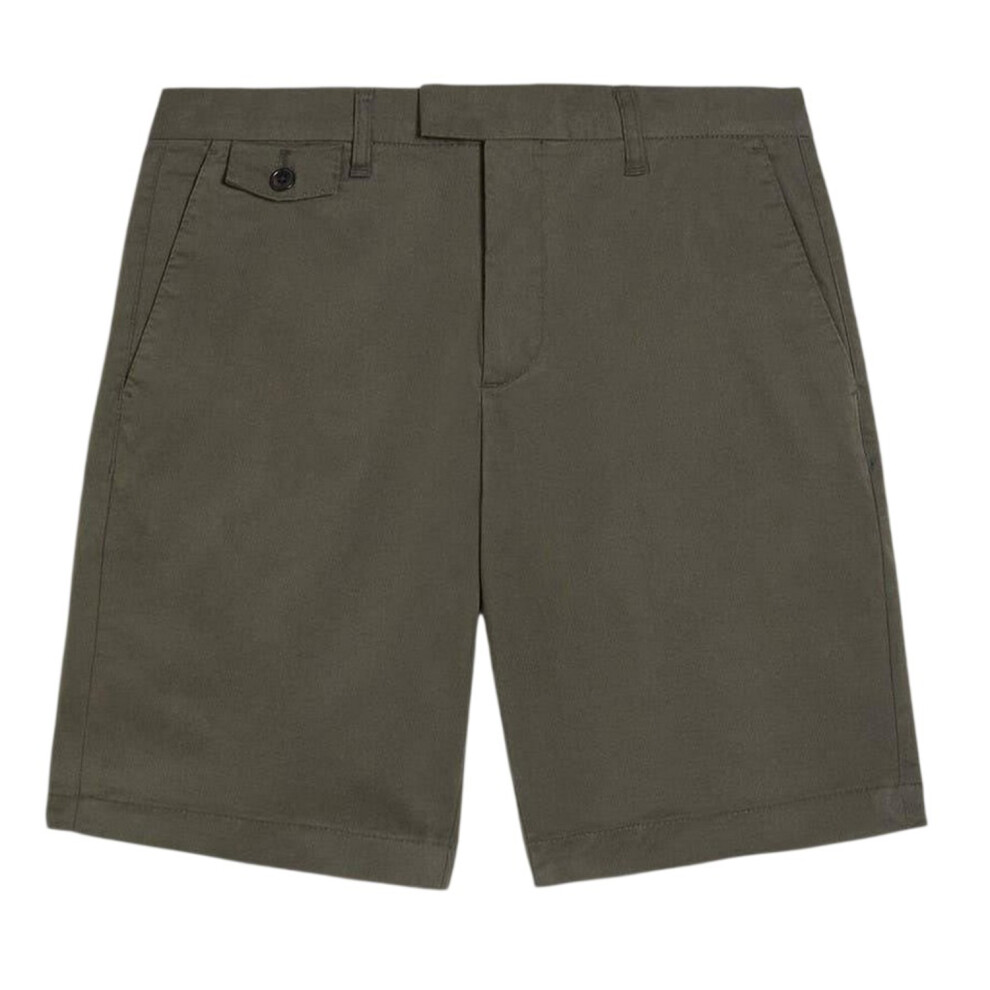 Ted Baker (30R, Khaki Tone) Mens Chino Shorts Multicoloured