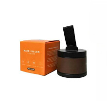 (brown) Hair Filler Powder Natural Hairline Touch Up Volumizing Oil Control Long Lasting 3.5g
