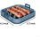 Grille silicone surélevée pour friteuse et four 6