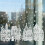 Stickers vitre Noël, réutilisables village 3