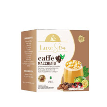 LUXE Slim MACCHIATO Coffee 210g | Keto Black Coffee, Low Sugar, Fat Burning, Instant Coffee