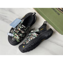 (Camuffamento, 43) KEEN Newport H2 Sandali Acquatici Unisex Leggeri Antiscivolo, Comodi Sandali da Trekking Sandali da Spiaggia Scarpe Outdoor