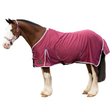 (5' 3", Burgundy) Gallop Standard-Neck Horse Summer Sheet