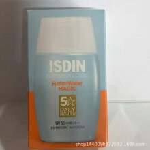 (50ml) ISDIN Blue Bottle Sunscreen SPF50+ 30ml Face Body Spring Sun Protection Water Lightweight Portable