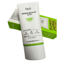 (70ML) Dr.G Green Mild Up Sun+ SPF50+ PA++++ 70ml Oil Control Sunscreen for Oily Skin Lightweight UV Protection