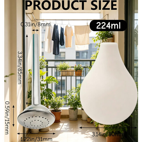 Brumisateur feutrage à l'eau, balle silicone douce 2