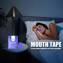 (30pcs) Mouth Tape for Sleep Apnea, Anti-Snoring Lip Tape, Breathable Sleep Strips, 30 Count