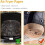 200 st Airfryer Engångspappersfoder - 9 tum Non-stick Runda för Bakning 7