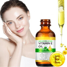 (60ml) Organic Vitamin E Oil Pure Natural for Cosmetics Skincare Face Body 30ml