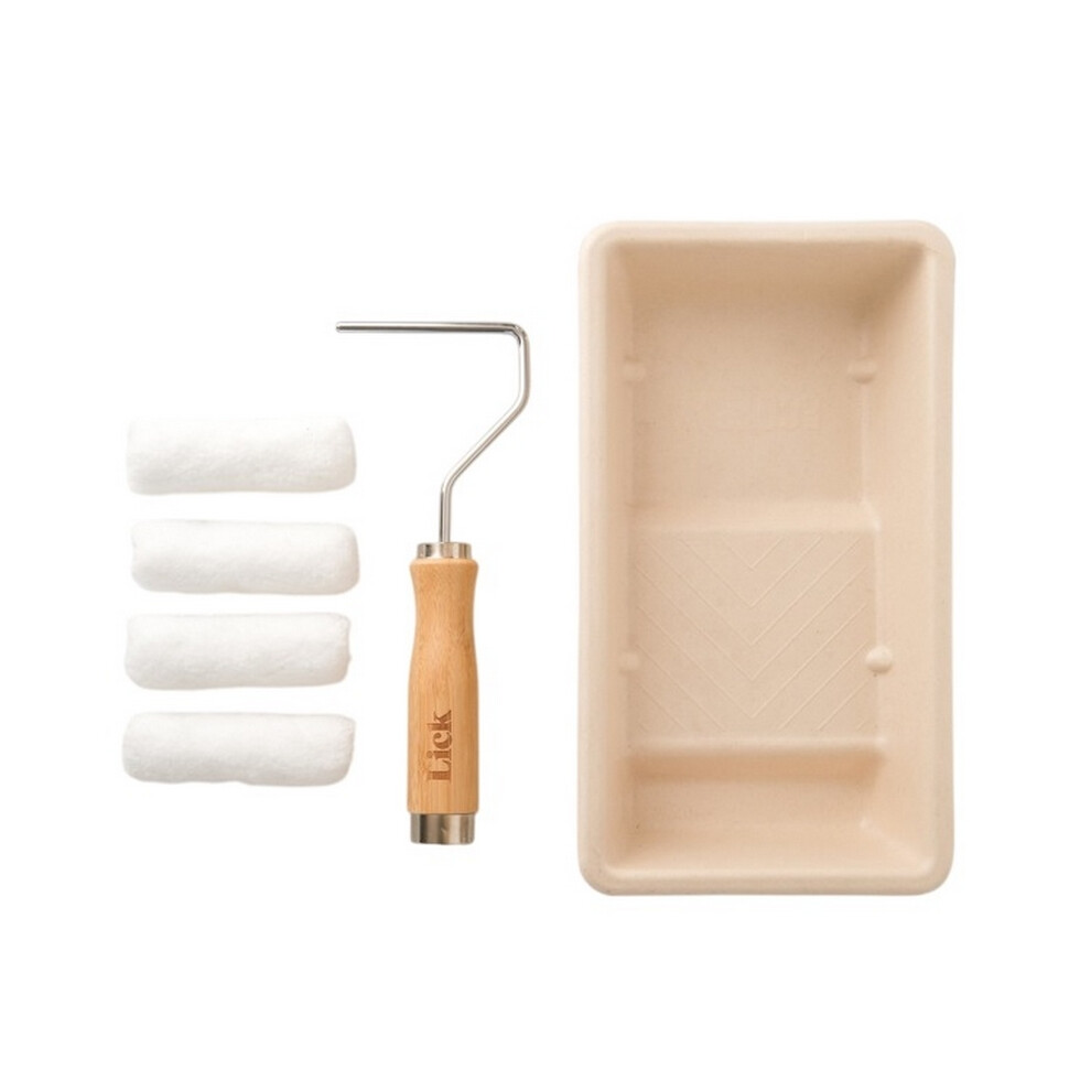 Lick Pro Eco Friendly Paint Roller & Tray Set 5063574986434