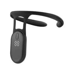 (Black) Intelligent Back Posture Correction with Vibration Reminder Invisible Potential Corrector Suitable for Adjustable Brackets Belt