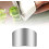 Protector dedos acero inoxidable para cortar comida, ajustable seguridad 5