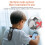 (Black) Intelligent Back Posture Correction with Vibration Reminder Invisible Potential Corrector Suitable for Adjustable Brackets Belt 7