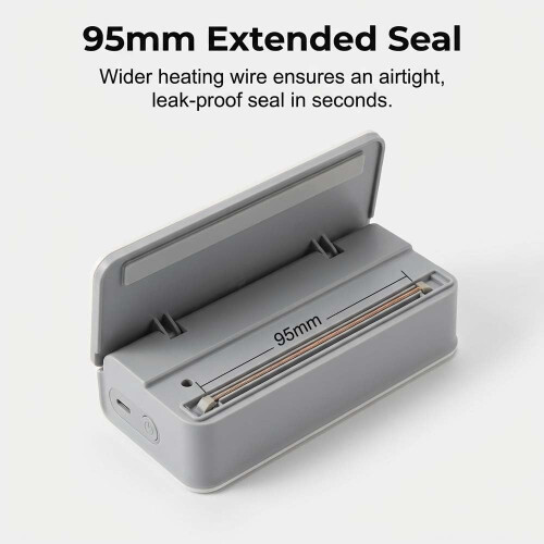 Scelleur mini USB-C rechargeable, avec coupeur LED 2