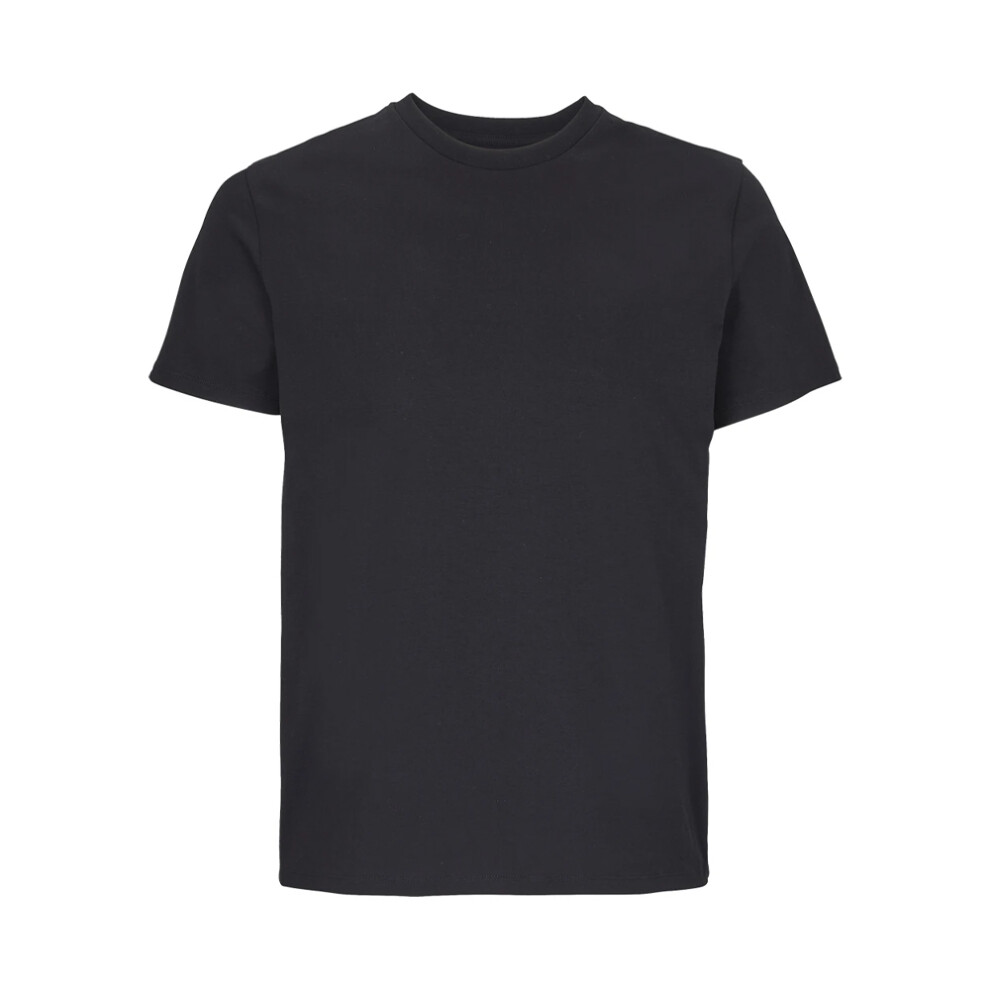 Russell (Xl, Deep ) Mens Authentic Pique Polo Shirt Black