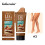 (2) Leg Makeup Deep Brown Skin Tone Body Bronzer 100ml Waterproof Long-Lasting Natural Coverage 8