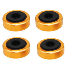 Aluminium Platenspeler Isolatie Pad, Vloerbeschermer Spikes Standaard voor Versterker, HiFi Apparaten Verbeteren Audioprestaties C
