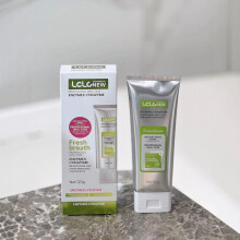 LCLO Enzyme Lysozyme Toothpaste Whitening Stain Removal Antibacterial Gum Health Fresh Breath 100g