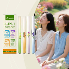 (4pcs) Herbal Energy Combo Stick Boosts Vitality Gentle Sleep Support Body Cleanse 4-in-1 Natural Ingredients Portable