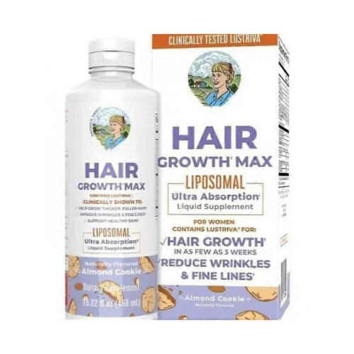 Mary Ruth's Liposomal Hair Growth Max with Lustriva