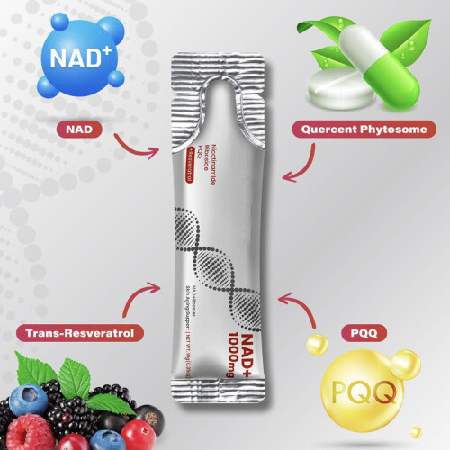 (1 box) Nicotinamide mononucleotide (NAD+) supplements for anti-ageing 1
