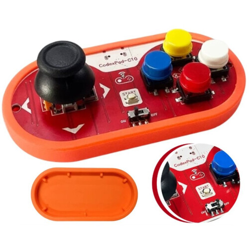 CodexPad Programmeerbare BLE Slimme Afstandsbediening Draadloze  Gamecontroller Ondersteunt MicroPython Makecode Codering 2