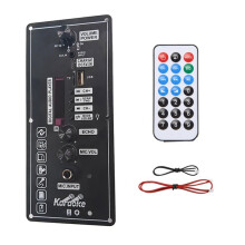 15W Audio Amplifier Board with FM BT Audio Portable Speaker 5V Karaoke Power Amplifier Board MP3 Amplifier