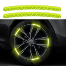 Sun Protection Car Rim Decals Strong Adhesion