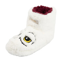 (5 UK, White) Harry Potter Girls Hedwig Slipper Boots