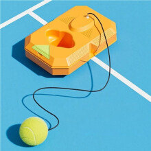 Multi-Function Self-Rebound Tennis Practice Solo Practice with Base Portable Professional Training Aids