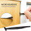 Wallpaper Smoothing Tools Kit with Paste Brush, Squeegee,  Squeegee & Cutter for Peel and Stick Vinyl 4