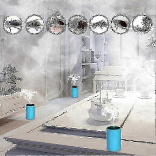 4 Piece Roach Killer Smoke Bombs Aromatherapy Scented Pest Control for Household Indoor Use 1