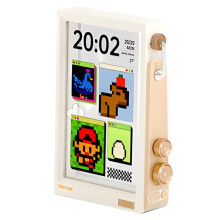 Divoom Times Frame 10.1" WiFi Pixel Display DIY Clock, Crypto & Stock Ticker, Weather & Calendar Panel