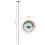 Edelstahl-Kompost-Bodenthermometer, 50 cm, Temperaturmesssonde 7