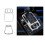 4FD864260A Front Console Frame Trim Bezel MMI Shift Knob Panel Frame for  A6 C6 2005-2012 3