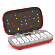 Electronic Music Rhythm Game Machine Montessori Pockets Travel Toy Light Educationa Sensory Fast Push Table Game