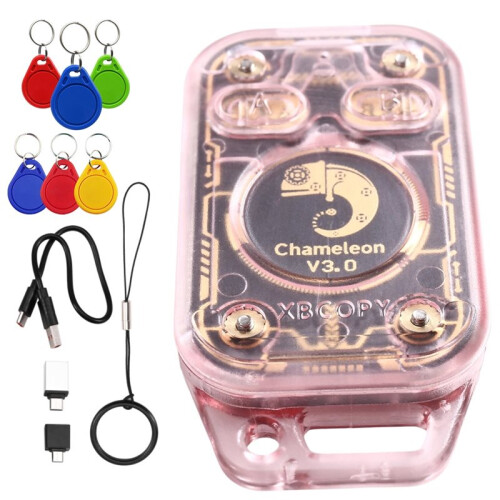 Chameleon V3.0 RFID  Chip Reader  Card Emulator+3XUID/CUID Keychain ID IC Tag Copyer NFC Reader Writer