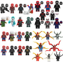 32pcs Marvel Spider-Man is suitable fit Lego Puppet Puzzle and is suitable fit character modeling