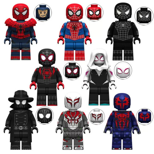 32pcs Marvel Spider-Man is suitable fit Lego Puppet Puzzle and is suitable fit character modeling 2