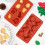 Molde Gelo Natal Silicone, Urso e Árvore, Pudim e Chocolate 5